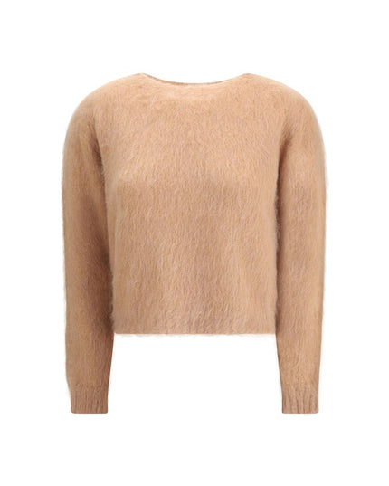 Max Mara Brown Polyamide Sweatshirt