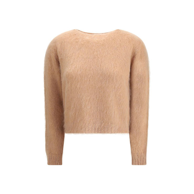 Max Mara Brown Polyamide Sweatshirt