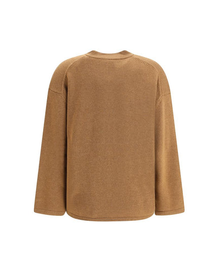 Max Mara Brown Wool Sweatshirt