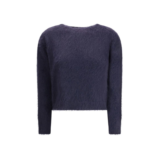 Max Mara Blue Polyamide Sweatshirt