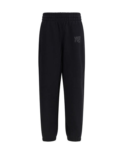 Alexander Wang Black Cotton Joggers (Workout Pants)