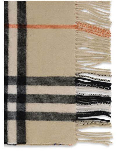 Burberry Beige Cashmere Scarf