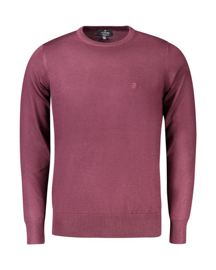 Coveri Moving Red Nylon Sweater