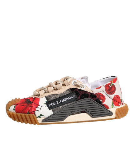 Dolce & Gabbana Multicolor Logo Low Top NS1 Sneakers Shoes