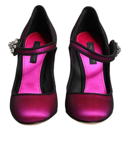 Dolce & Gabbana Pink Embellished High Heels Pumps Shoes