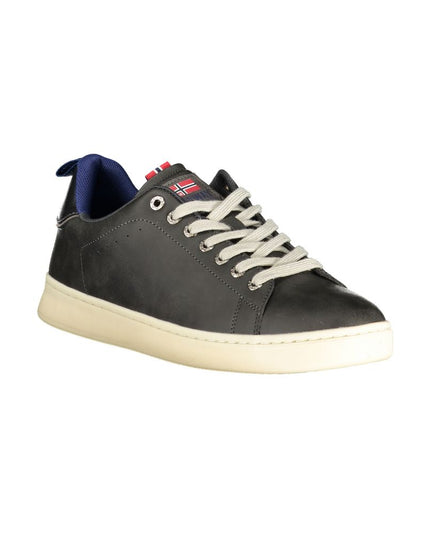 Norway 1963 Black Polyester Men Sneaker