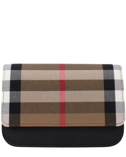 Burberry Beige Fabric Clutch Bag