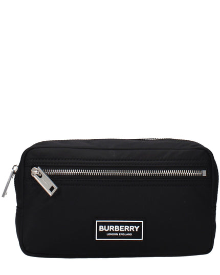 Burberry Black Nylon Clutch Bag