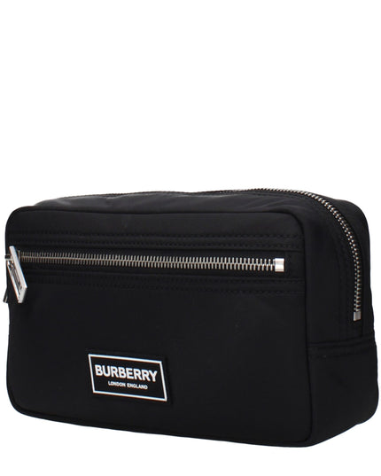 Burberry Black Nylon Clutch Bag