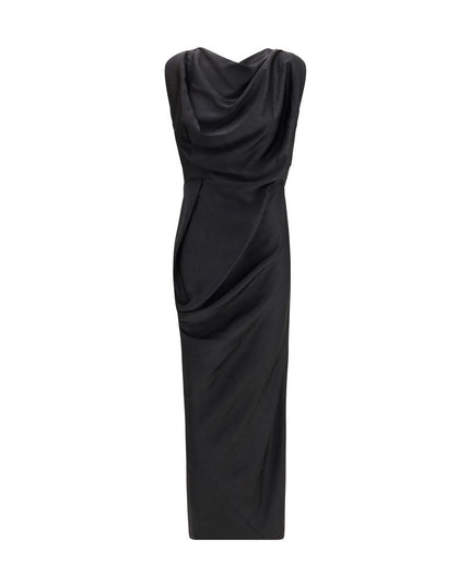 Vivienne Westwood Black Polyester Cocktail Dress