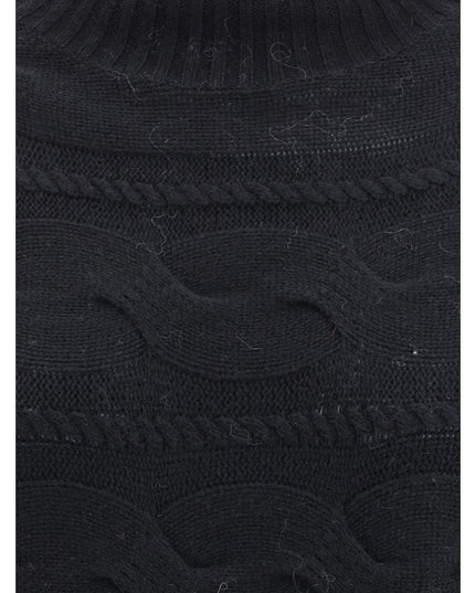 Max Mara Black Wool Sweatshirt