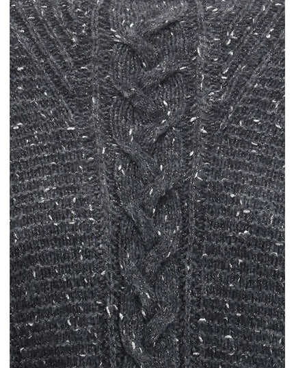 Max Mara Gray Polyamide Sweatshirt