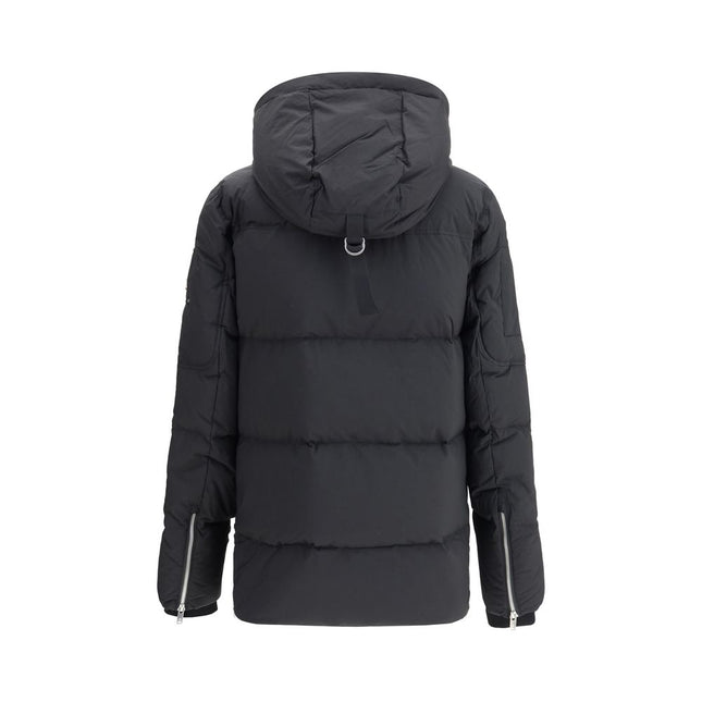 Moose Knuckles Black Nylon Coat