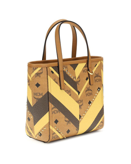 MCM Multicolor Fabric Shoulder Bag