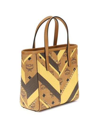 MCM Multicolor Fabric Shoulder Bag