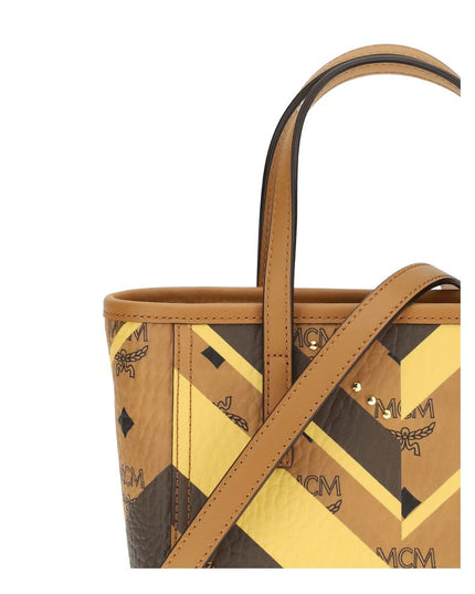 MCM Multicolor Fabric Shoulder Bag