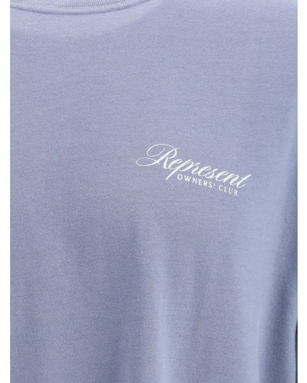 Represent Blue Cotton Sweatshirt