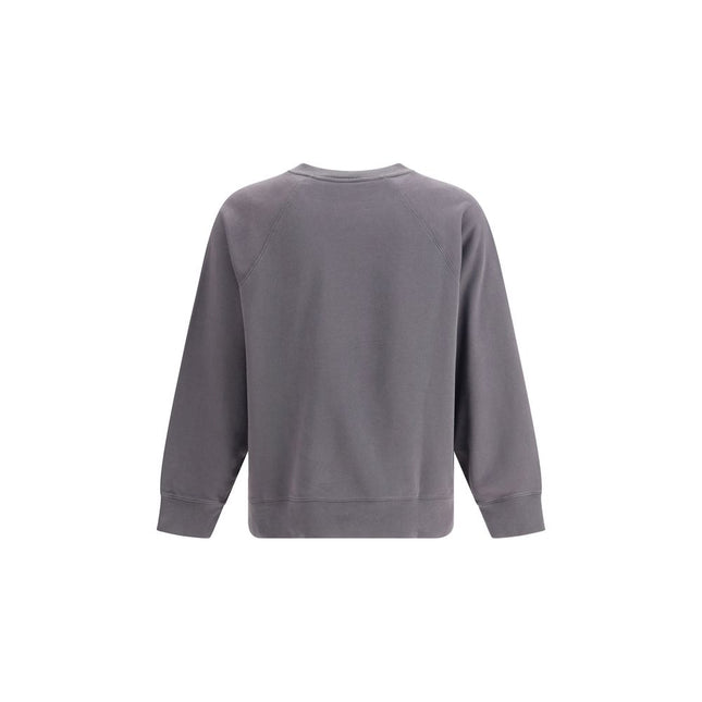 Maison Kitsuné Gray Cotton Sweatshirt