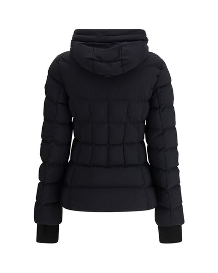 Moose Knuckles Black Nylon Coat