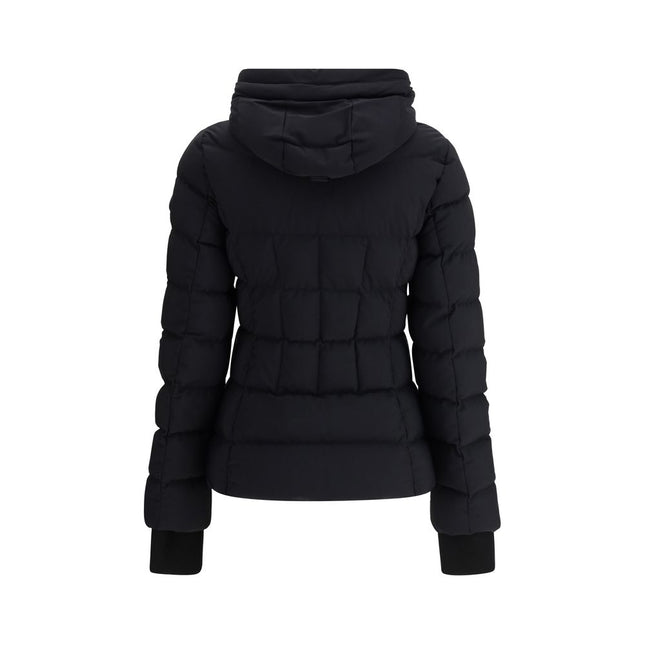 Moose Knuckles Black Nylon Coat