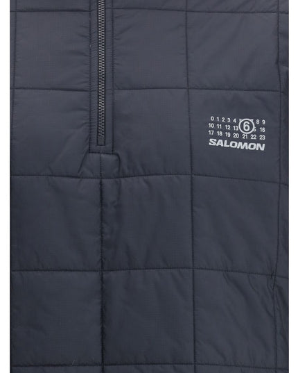 MM6 Black Polyamide Shell Jacket