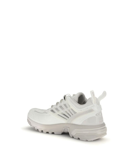 MM6 White Polyamide Athletic Sneakers