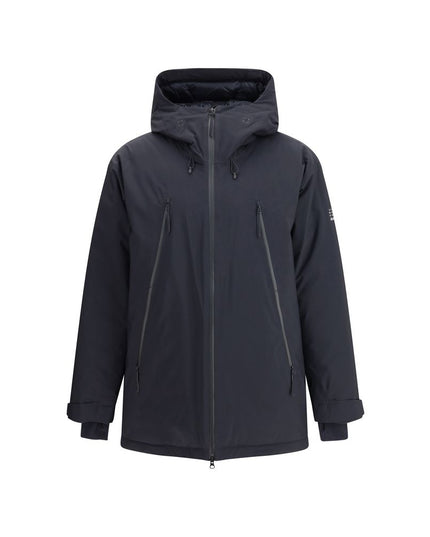 MM6 Black Polyester Parka