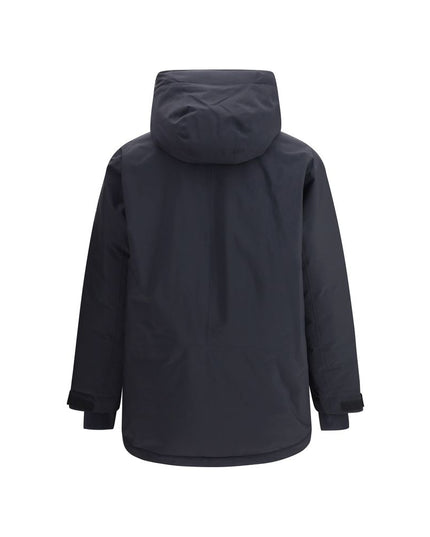 MM6 Black Polyester Parka