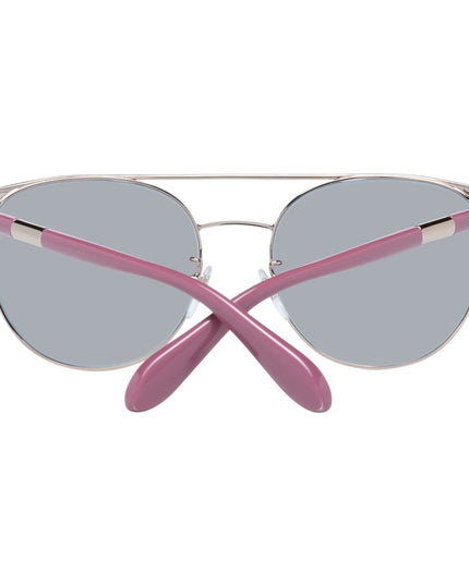 Carolina Herrera Silver Metal & Plastic Sunglasses