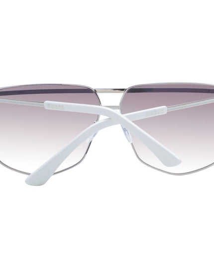 Guess Silver Metal Sunglasses
