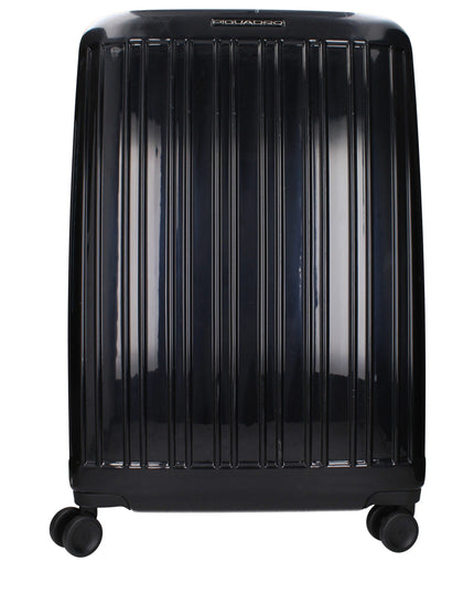 Piquadro Black Polycarbonate Luggage And Travel
