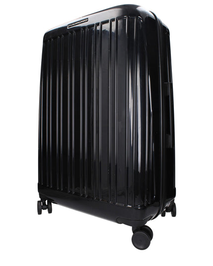 Piquadro Black Polycarbonate Luggage And Travel