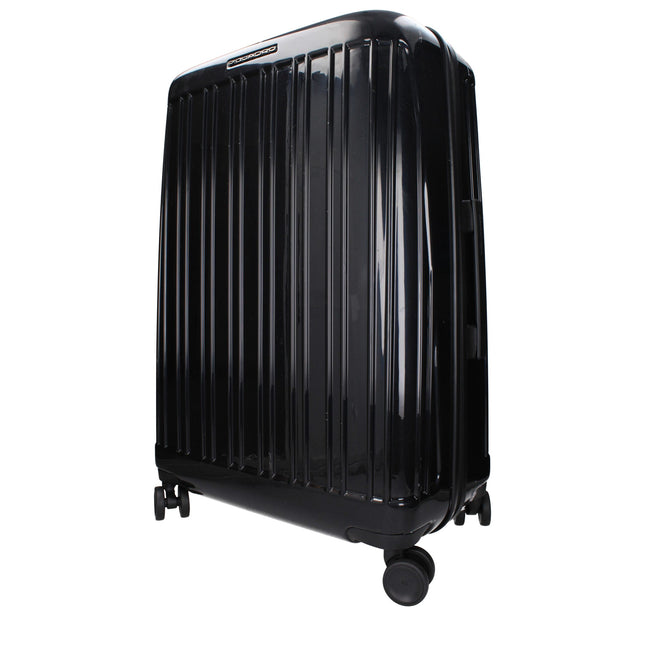 Piquadro Black Polycarbonate Luggage And Travel