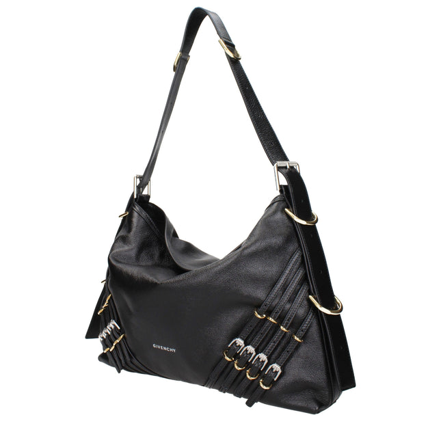 Givenchy Black Leather Shoulder Bag