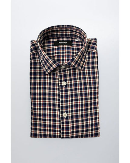 Baldinini Trend Multicolor Cotton Men Shirt