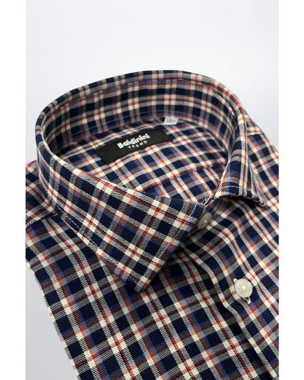 Baldinini Trend Multicolor Cotton Men Shirt