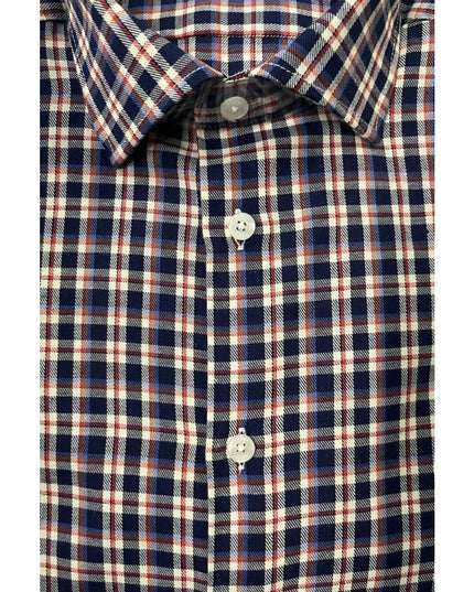 Baldinini Trend Multicolor Cotton Men Shirt