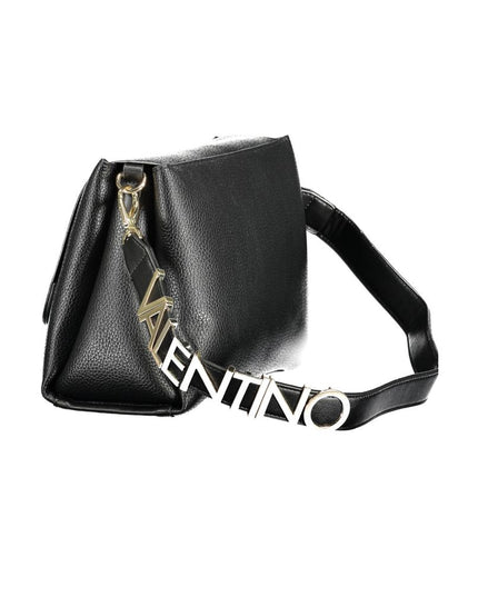 Mario Valentino Black Polyurethane Women Handbag