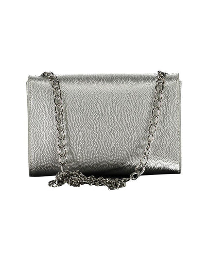 Mario Valentino Argento Polyurethane Women Shoulder Bag