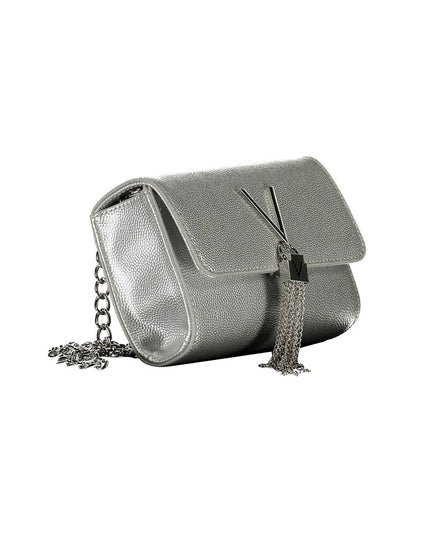 Mario Valentino Argento Polyurethane Women Shoulder Bag