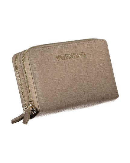 Mario Valentino Brown Polyethylene Wallet