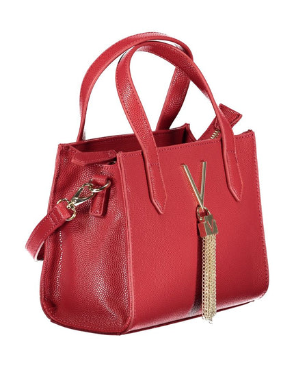 Mario Valentino Red Polyethylene Women Handbag