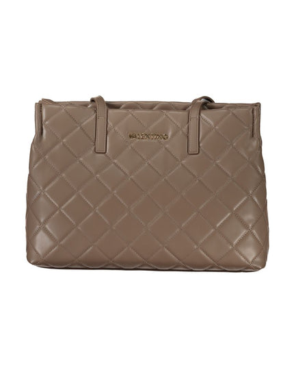 Mario Valentino Brown Polyethylene Handbag