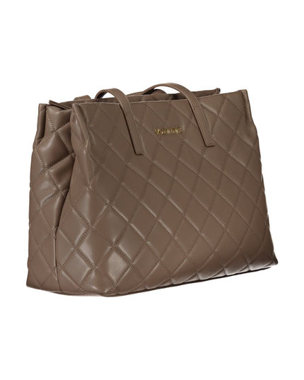 Mario Valentino Brown Polyethylene Handbag