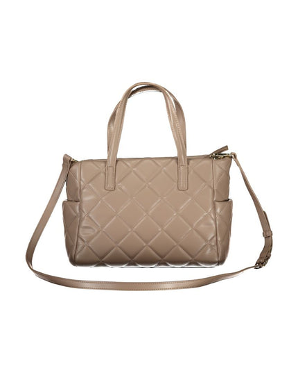 Mario Valentino Brown Polyethylene Handbag
