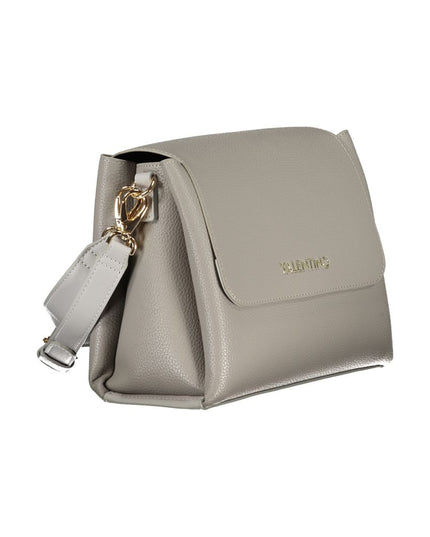 Mario Valentino Gray Polyethylene Handbag