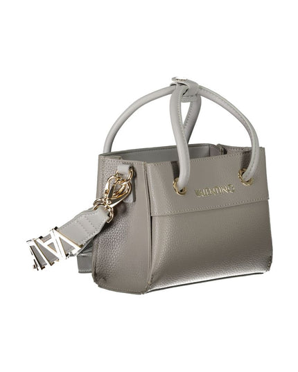 Mario Valentino Gray Polyethylene Women Handbag