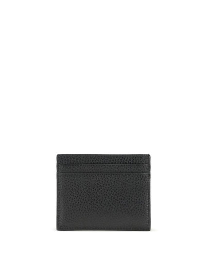 Valentino Garavani Black Calf Leather Bos Taurus Wallet