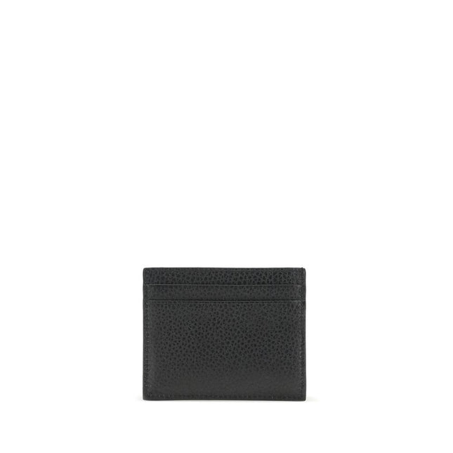 Valentino Garavani Black Calf Leather Bos Taurus Wallet