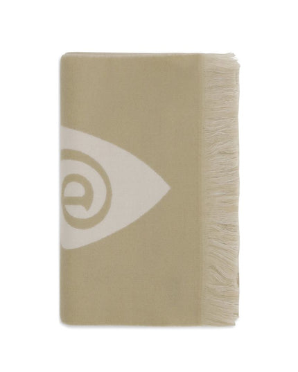 Burberry Beige Wool Scarf